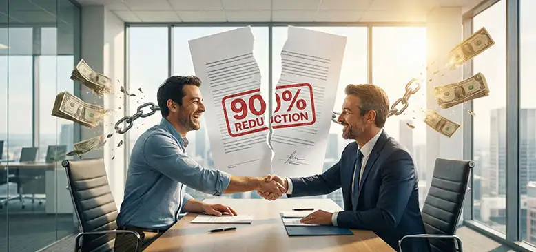 O Banco Está Disposto a Reduzir Até 90% de Sua Dívida!